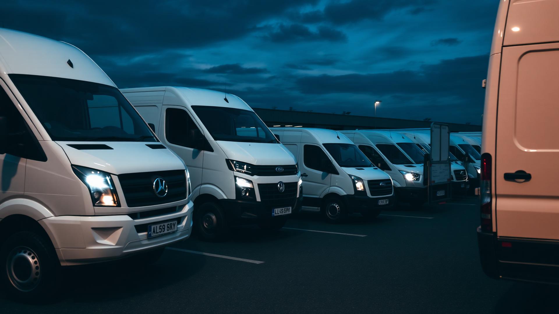 Used engines and gearboxes for Mercedes Sprinter, Renault Master and Ford Transit vans in Morocco